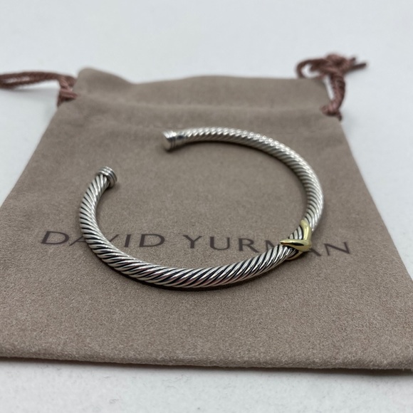David Yurman Cable Crossover X Bracelet - Picture 2 of 7